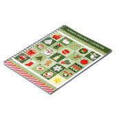 Weihnachtsplaner Notizblock (Linke Seite)