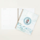 Weihnachtsplaner Watercolor Winter Wunderland Planer (Anzeige)