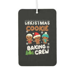 Weihnachtsplätzchen-Back-Crew Weihnachtsgeschenk Autolufterfrischer