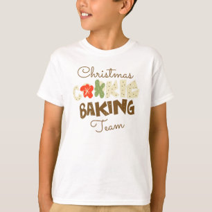 Weihnachtsplätzchen-Back-Team-Wettbewerb T-Shirt