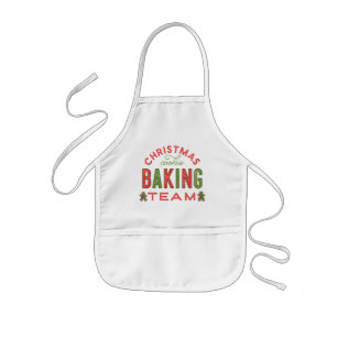 Weihnachtsplätzchen-Backen-Team Kinderschürze