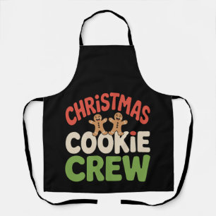 Weihnachtsplätzchen-Crew Lebkuchen Weihnachten Xma Schürze