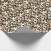 Weihnachtsplätzchen-Design Geschenkpapier (Ecke)