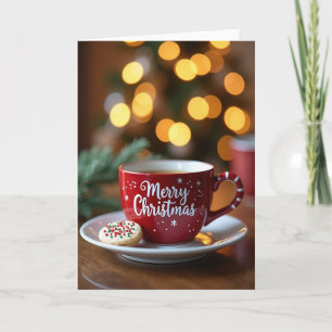 Weihnachtsplätzchen-Grußkarte Karte