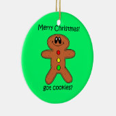 Weihnachtsplätzchen Keramik Ornament (Rechts)