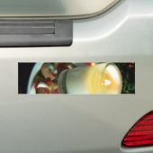 Weihnachtsplätzchen-Kerze III Autoaufkleber (Auf Auto)