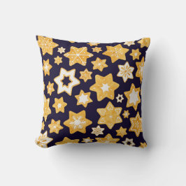 Weihnachtsplätzchen-Kranz mit Kissen