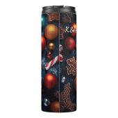 Weihnachtsplätzchen Lebkuchenmänner Thermosbecher (Rückseite)