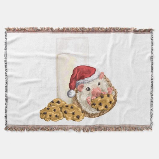 Weihnachtsplätzchen-Schwein Decke (Vorderseite)