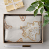 Weihnachtsplätzchen-Seidenpapier Seidenpapier (Geschenk)