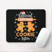 Weihnachtsplätzchen Tester Taster Backcrew Toddle Mousepad (Mit Mouse)