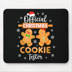 Weihnachtsplätzchen Tester Taster Backcrew Toddle Mousepad