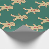 Weihnachtsplätzchen-Verpackungspapier Geschenkpapier (Ecke)