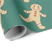 Weihnachtsplätzchen-Verpackungspapier Geschenkpapier (Rolleneckpunkt)