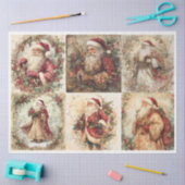 Weihnachtsplätze Seidenpapier (Basteln)