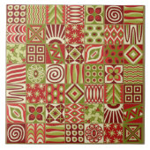 Weihnachtsplätze Trivet/ Fliese (Vorderseite)