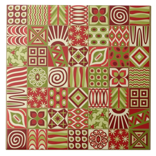 Weihnachtsplätze Trivet/ Fliese (Vorderseite)