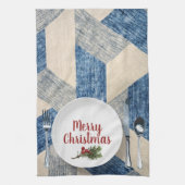 Weihnachtsplatzierung Geschirrtuch (Vertikal)