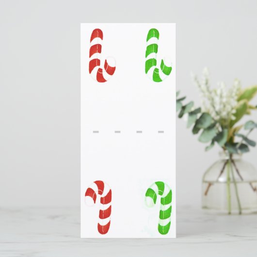 Weihnachtsplatzierungsnamenkarten (Stehend Vorderseite)