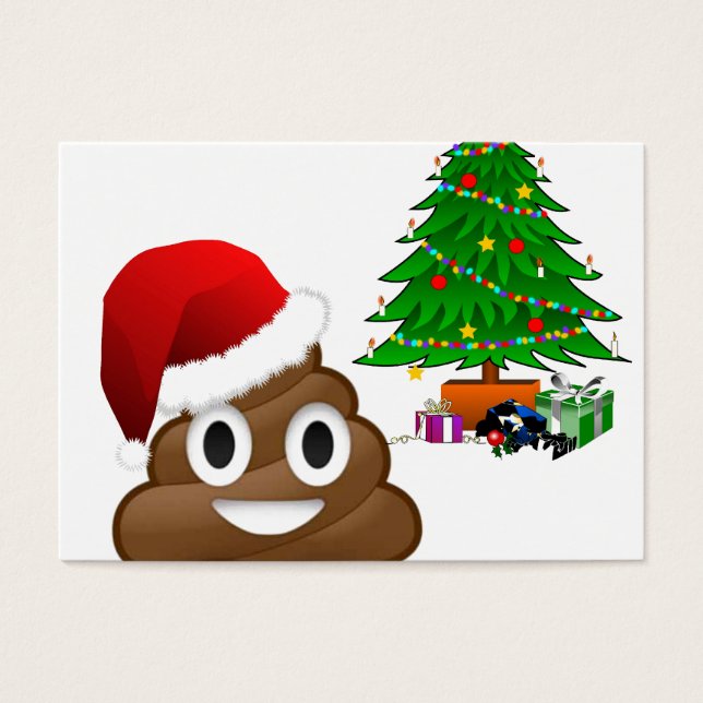 Weihnachtspoemoji (Vorderseite)