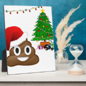 Weihnachtspoemoji Fotoplatte (Seite)