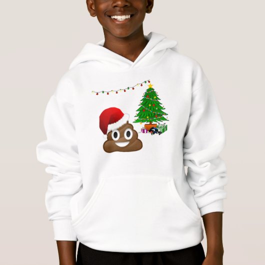 Weihnachtspoemoji Hoodie (Vorderseite)