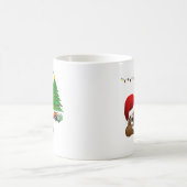 Weihnachtspoemoji Kaffeetasse (Mittel)