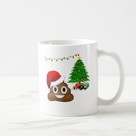 Weihnachtspoemoji Kaffeetasse (Rechts)