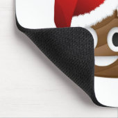 Weihnachtspoemoji Mousepad (Ecke)