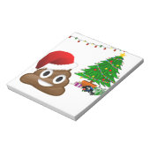 Weihnachtspoemoji Notizblock (Rotiert)