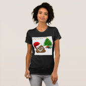 Weihnachtspoemoji T-Shirt (Vorne ganz)