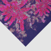 Weihnachtspoinsettia-Blume Seidenpapier (Ausschnitt)