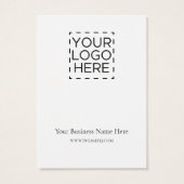 Weihnachtspoinsettias Earring Display Card (Rückseite)