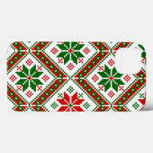 Weihnachtspoinsettie Case-Mate iPhone Hülle (Rückseite (Horizontal))