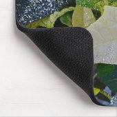 Weihnachtspoinsettie Mousepad (Ecke)