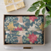 Weihnachtspoinsettiengewächse Seidenpapier (Geschenk)