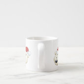 Weihnachtspolar Espressotasse (Rückseite)