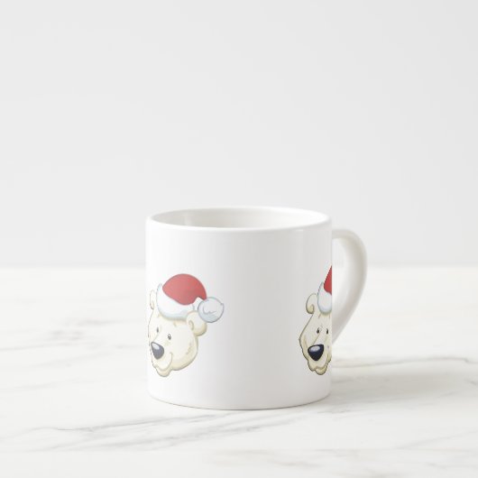 Weihnachtspolar Espressotasse (Vorderseite Rechts)