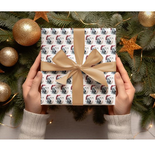 Weihnachtspolar Geschenkpapier