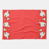Weihnachtspolar Handtuch (Horizontal)