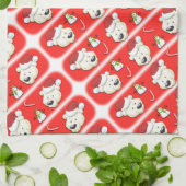 Weihnachtspolar Handtuch (Gefaltet)