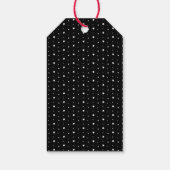 Weihnachtspolar im Schneeflocken Geschenkanhänger (Rückseite)