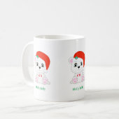 Weihnachtspolar Kaffeetasse (Vorderseite Links)