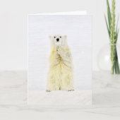 Weihnachtspolar Karte (Vorderseite)