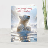 Weihnachtspolar Karte (Vorderseite)