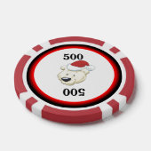Weihnachtspolar Pokerchips (Einzeln)