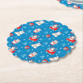 Weihnachtspolar Untersetzer (angewinkelt)