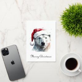 Weihnachtspolarbär individuell anpassbar