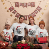 Weihnachtspolarbär, kundenspezifisch T-Shirt