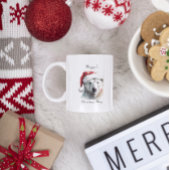 Weihnachtspolarbär, kundenspezifisch zweifarbige tasse